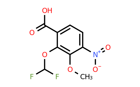 1807180-09-1 | 2-Difluoromethoxy-3-methoxy-4-nitrobenzoic acid