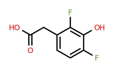 1807180-20-6 | 2,4-Difluoro-3-hydroxyphenylacetic acid