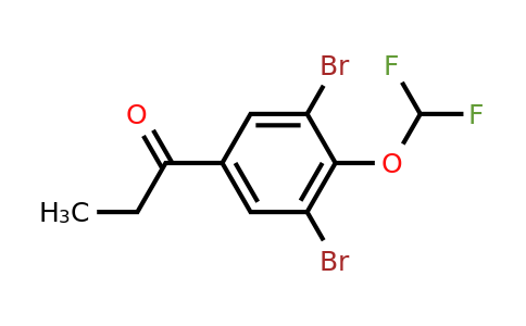 1807180-72-8 | 3',5'-Dibromo-4'-(difluoromethoxy)propiophenone