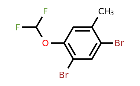 1807181-07-2 | 2,4-Dibromo-5-(difluoromethoxy)toluene