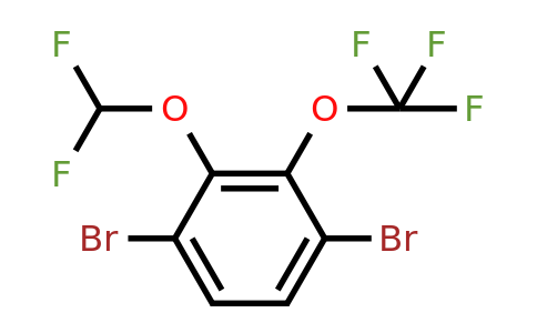 1807181-23-2 | 1,4-Dibromo-2-difluoromethoxy-3-(trifluoromethoxy)benzene