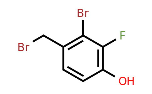 1807181-27-6 | 2-Bromo-3-fluoro-4-hydroxybenzyl bromide