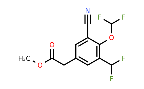 1807181-46-9 | Methyl 3-cyano-4-difluoromethoxy-5-(difluoromethyl)phenylacetate