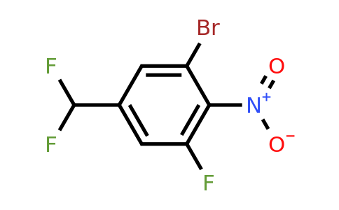 1807181-60-7 | 3-Bromo-5-fluoro-4-nitrobenzodifluoride