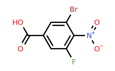 1807181-70-9 | 3-Bromo-5-fluoro-4-nitrobenzoic acid