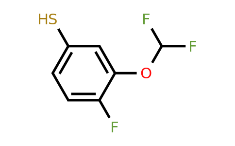 1807181-78-7 | 3-Difluoromethoxy-4-fluorothiophenol