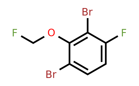 1807181-87-8 | 1,3-Dibromo-4-fluoro-2-(fluoromethoxy)benzene