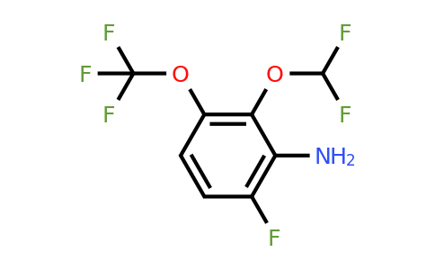 1807181-90-3 | 2-Difluoromethoxy-6-fluoro-3-(trifluoromethoxy)aniline