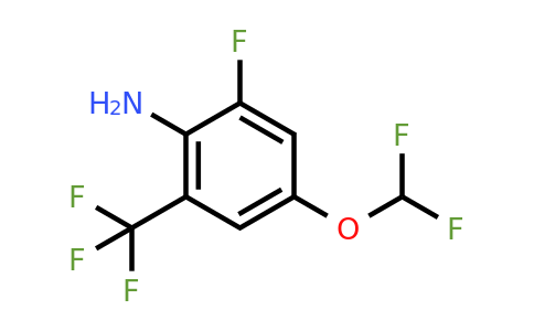 1807181-96-9 | 4-Difluoromethoxy-2-fluoro-6-(trifluoromethyl)aniline