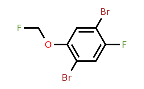 1807181-99-2 | 1,4-Dibromo-2-fluoro-5-(fluoromethoxy)benzene
