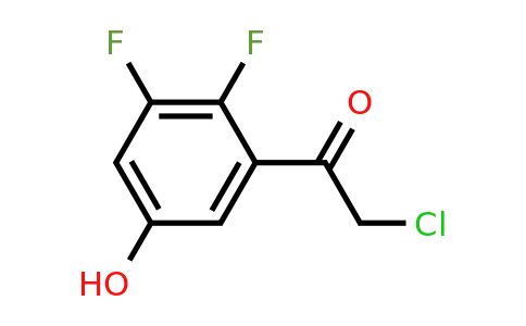 1807182-30-4 | 2',3'-Difluoro-5'-hydroxyphenacyl chloride