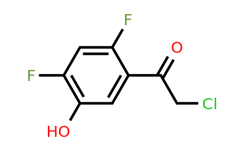 1807182-38-2 | 2',4'-Difluoro-5'-hydroxyphenacyl chloride