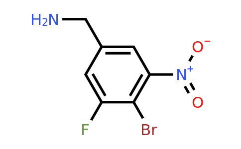 1807182-47-3 | 4-Bromo-3-fluoro-5-nitrobenzylamine