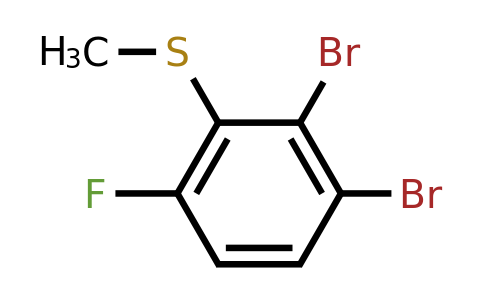 1807182-60-0 | 2,3-Dibromo-6-fluorothioanisole