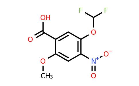 1807182-62-2 | 5-Difluoromethoxy-2-methoxy-4-nitrobenzoic acid