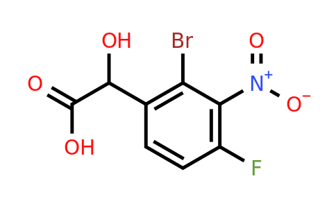 1807182-64-4 | 2-Bromo-4-fluoro-3-nitromandelic acid