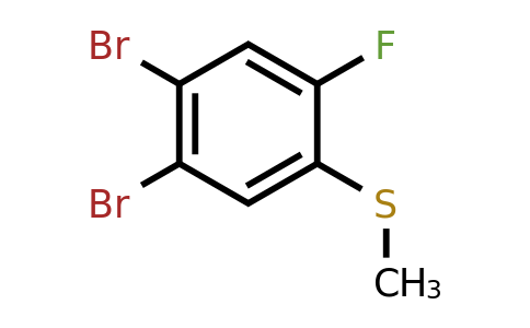 1807182-70-2 | 4,5-Dibromo-2-fluorothioanisole