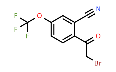 1807182-83-7 | 2'-Cyano-4'-(trifluoromethoxy)phenacyl bromide