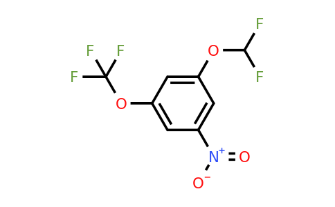 1807182-91-7 | 1-Difluoromethoxy-3-nitro-5-(trifluoromethoxy)benzene