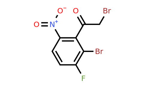 1807182-99-5 | 2'-Bromo-3'-fluoro-6'-nitrophenacyl bromide