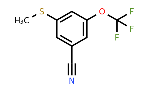 1807183-21-6 | 3-Cyano-5-(trifluoromethoxy)thioanisole