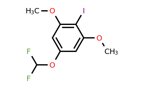 1807183-63-6 | 1-Difluoromethoxy-3,5-dimethoxy-4-iodobenzene
