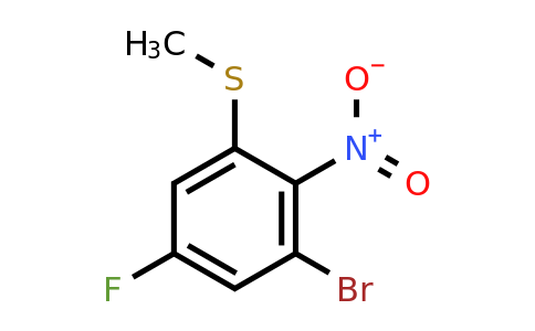 1807183-74-9 | 3-Bromo-5-fluoro-2-nitrothioanisole