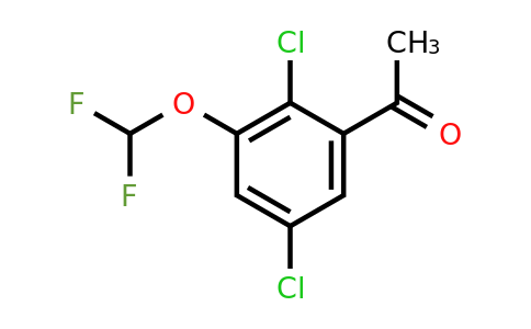 1807183-86-3 | 2',5'-Dichloro-3'-(difluoromethoxy)acetophenone