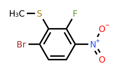 1807183-88-5 | 6-Bromo-2-fluoro-3-nitrothioanisole