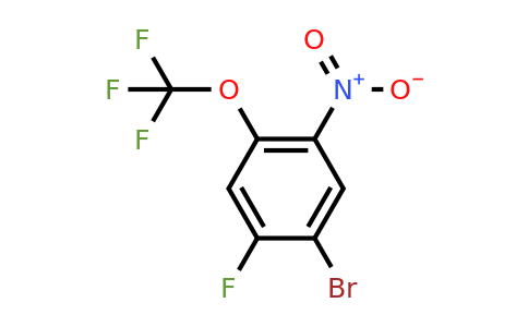 1807184-10-6 | 1-Bromo-2-fluoro-5-nitro-4-(trifluoromethoxy)benzene