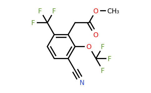 1807184-11-7 | Methyl 3-cyano-2-trifluoromethoxy-6-(trifluoromethyl)phenylacetate