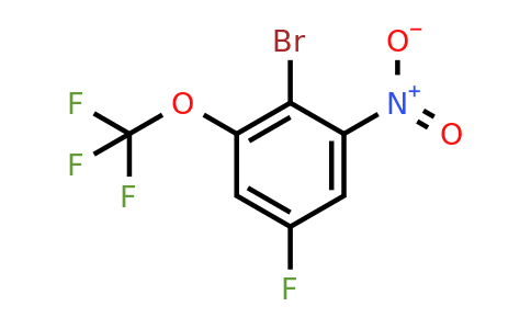 1807184-19-5 | 1-Bromo-4-fluoro-2-nitro-6-(trifluoromethoxy)benzene