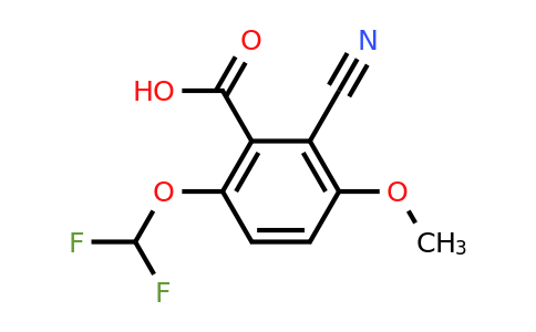1807184-22-0 | 2-Cyano-6-difluoromethoxy-3-methoxybenzoic acid