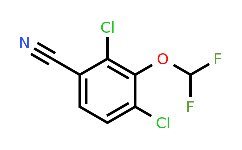 1807184-33-3 | 2,4-Dichloro-3-(difluoromethoxy)benzonitrile