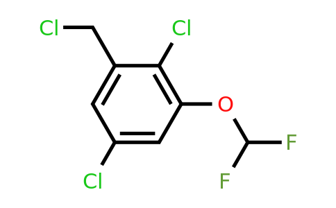 2,5-Dichloro-3-(difluoromethoxy)benzyl chloride