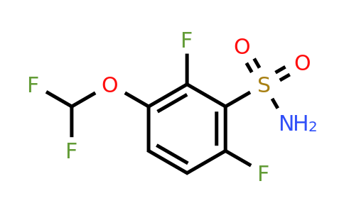 1807184-95-7 | 2,6-Difluoro-3-(difluoromethoxy)benzenesulfonamide