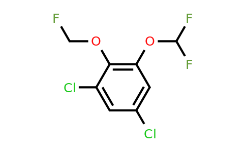 1807185-02-9 | 1,5-Dichloro-3-difluoromethoxy-2-(fluoromethoxy)benzene