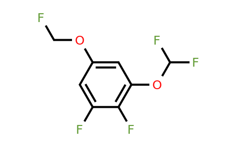 1807185-38-1 | 1,2-Difluoro-3-difluoromethoxy-5-(fluoromethoxy)benzene