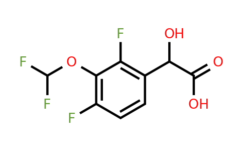 1807185-43-8 | 2,4-Difluoro-3-(difluoromethoxy)mandelic acid