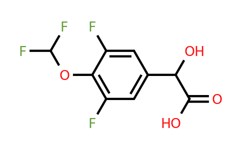 1807185-47-2 | 3,5-Difluoro-4-(difluoromethoxy)mandelic acid