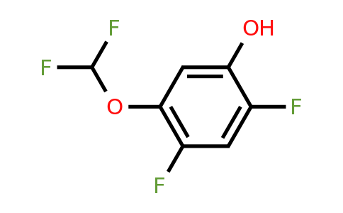 1807185-72-3 | 2,4-Difluoro-5-(difluoromethoxy)phenol