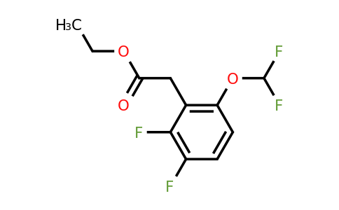 1807185-91-6 | Ethyl 2,3-difluoro-6-(difluoromethoxy)phenylacetate