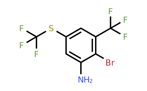 1807185-99-4 | 2-Bromo-3-trifluoromethyl-5-(trifluoromethylthio)aniline