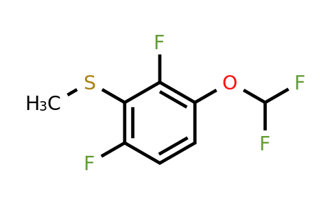 1807186-26-0 | 2,6-Difluoro-3-(difluoromethoxy)thioanisole