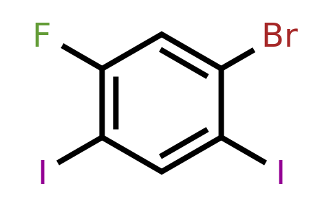 1807187-95-6 | 1-Bromo-2,4-diiodo-5-fluorobenzene