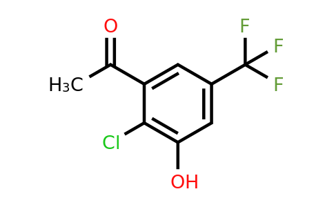 1807187-98-9 | 2'-Chloro-3'-hydroxy-5'-(trifluoromethyl)acetophenone