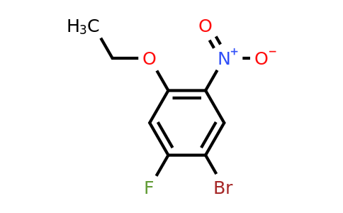 1807188-44-8 | 1-Bromo-4-ethoxy-2-fluoro-5-nitrobenzene