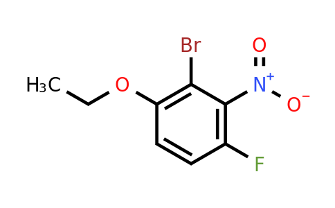 1807188-52-8 | 1-Bromo-6-ethoxy-3-fluoro-2-nitrobenzene