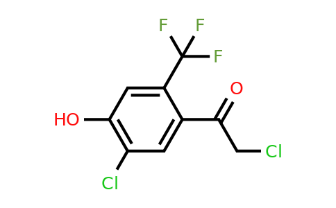 1807188-75-5 | 5'-Chloro-4'-hydroxy-2'-(trifluoromethyl)phenacyl chloride