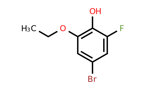 1807188-84-6 | 4-Bromo-2-ethoxy-6-fluorophenol